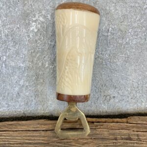 Carved Bone Bottle Opener For Sale #21799 @ The Taxidermy Store