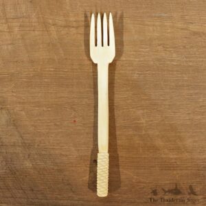 Authentic Native Carved Ivory Fish Fork #12096 For Sale @ The Taxidermy Store