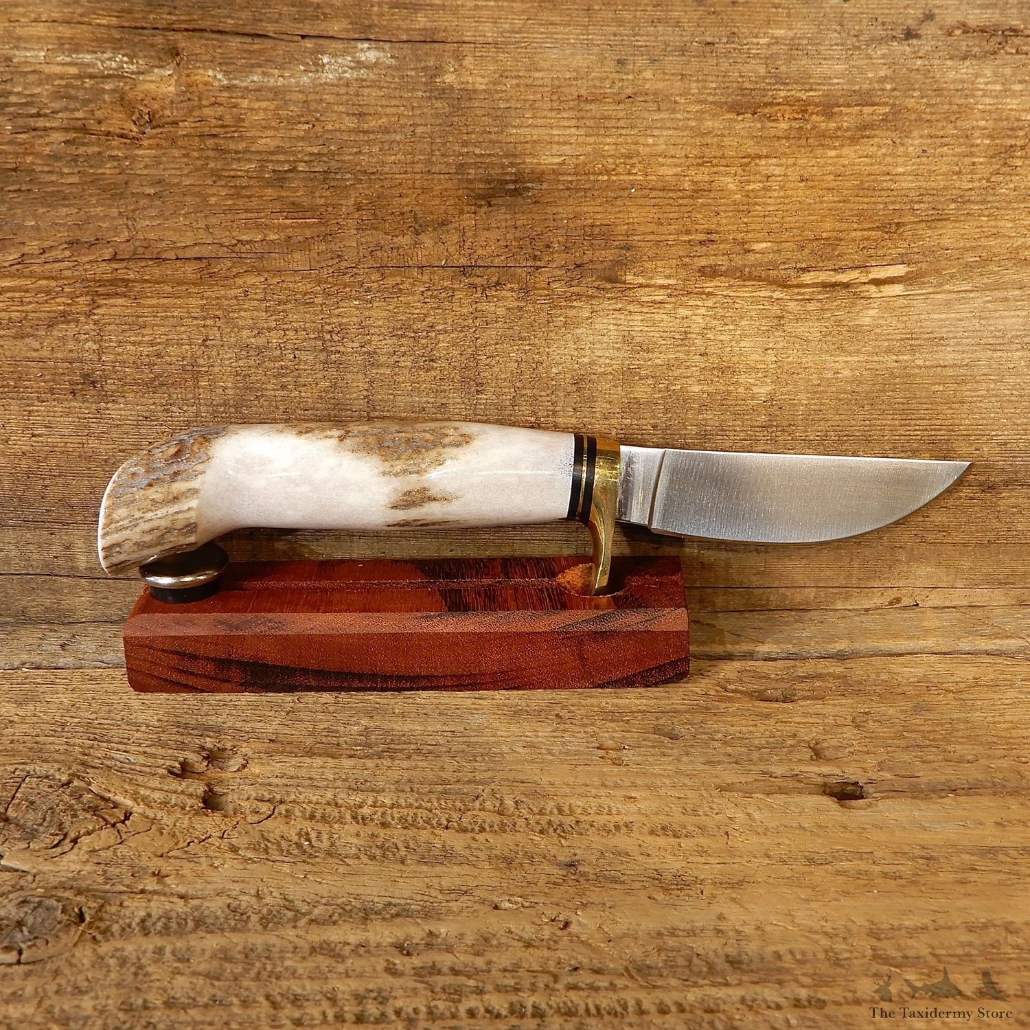 Custom Elk Skinner Hunting Knife With Palm Swell For Sale #19186 @ The Taxidermy Store