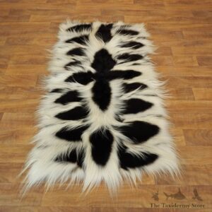 Black & White Colobus Monkey Rug Mount For Sale #17880 @ The Taxidermy Store