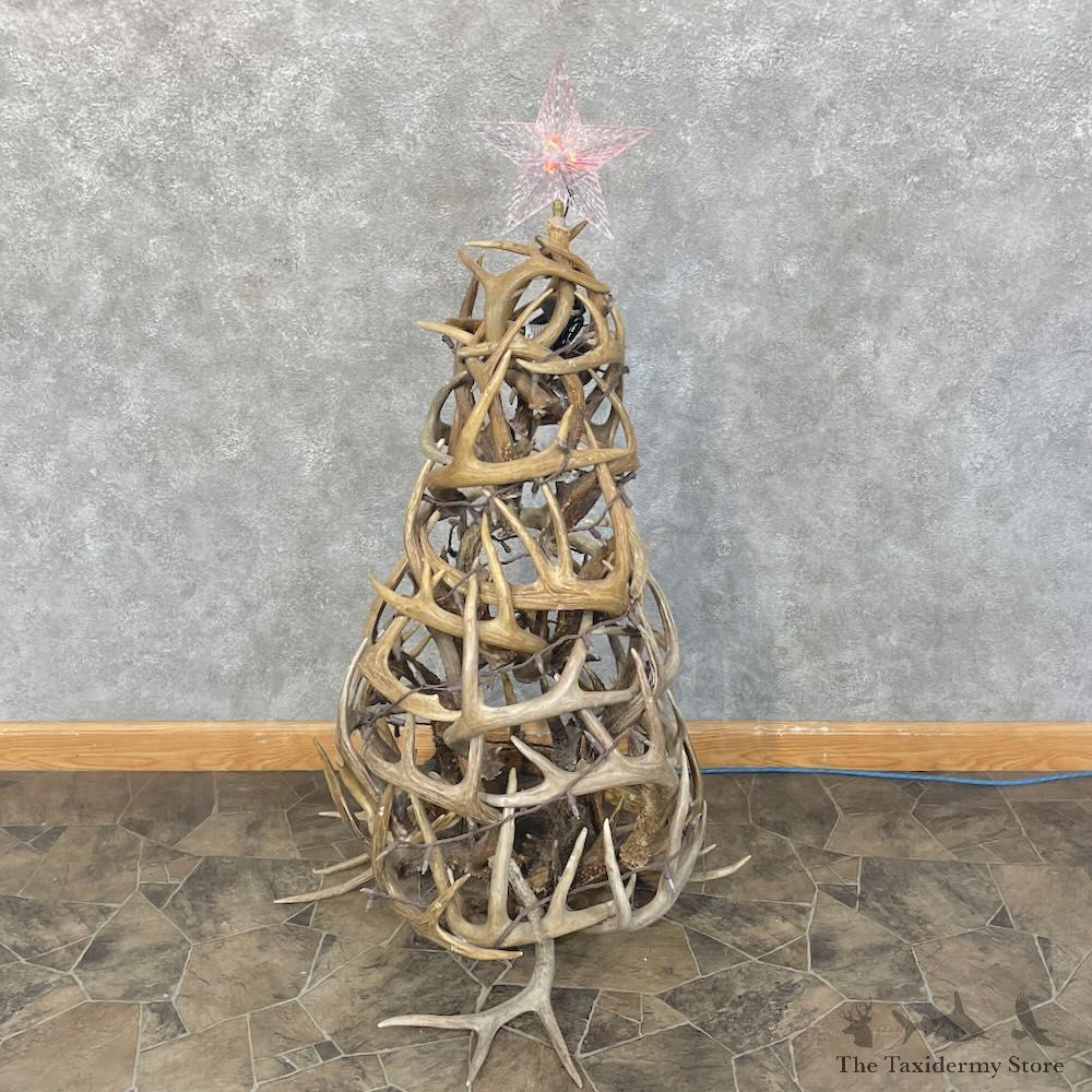 Novelty Whitetail Antler Christmas Tree For Sale #28492 @ The Taxidermy Store