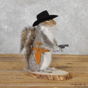 Cowboy Squirrel Novelty Mount For Sale #19063 @ The Taxidermy Store
