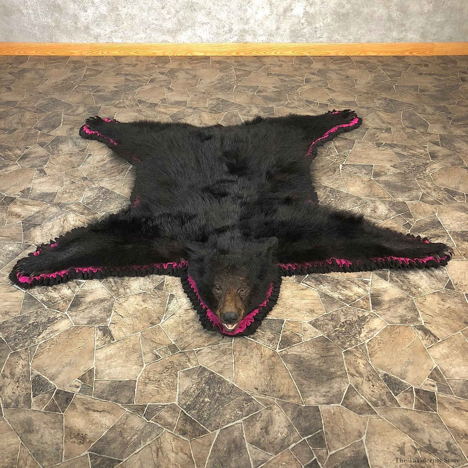 Black Bear Full-Size Rug For Sale #20082 @ The Taxidermy Store