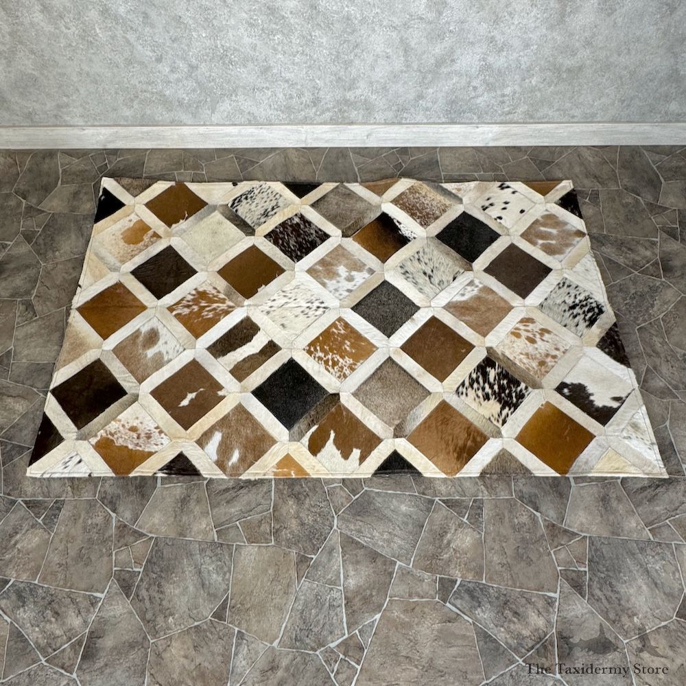 Cowhide Patchwork Throw For Sale #29770 @ The Taxidermy Store