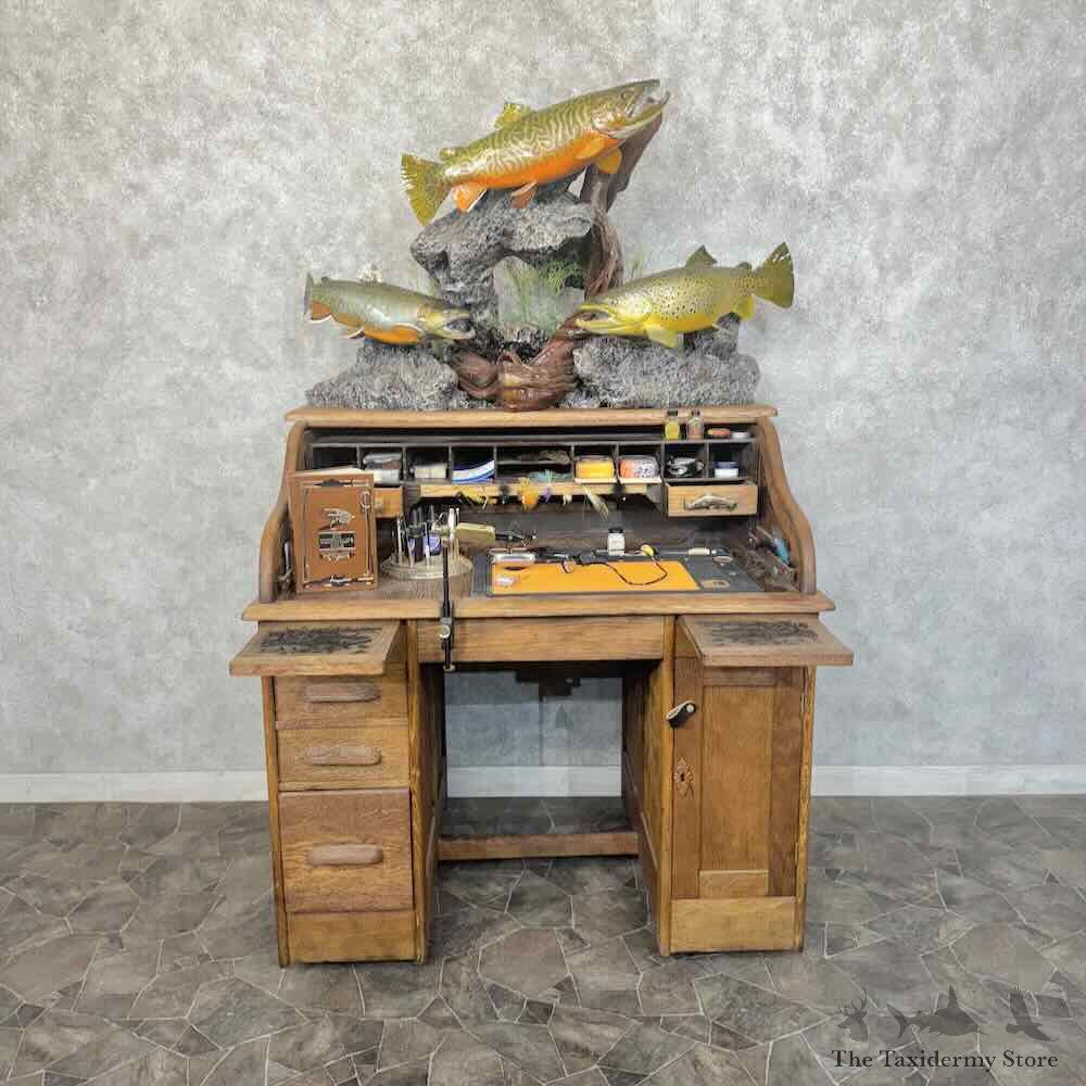 Match the Hatch Custom Trout Fly Tying Table For Sale #31197 @ The Taxidermy Store