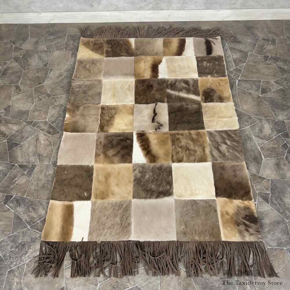 African Plains-Game Patchwork Rug For Sale #31888 @ The Taxidermy Store