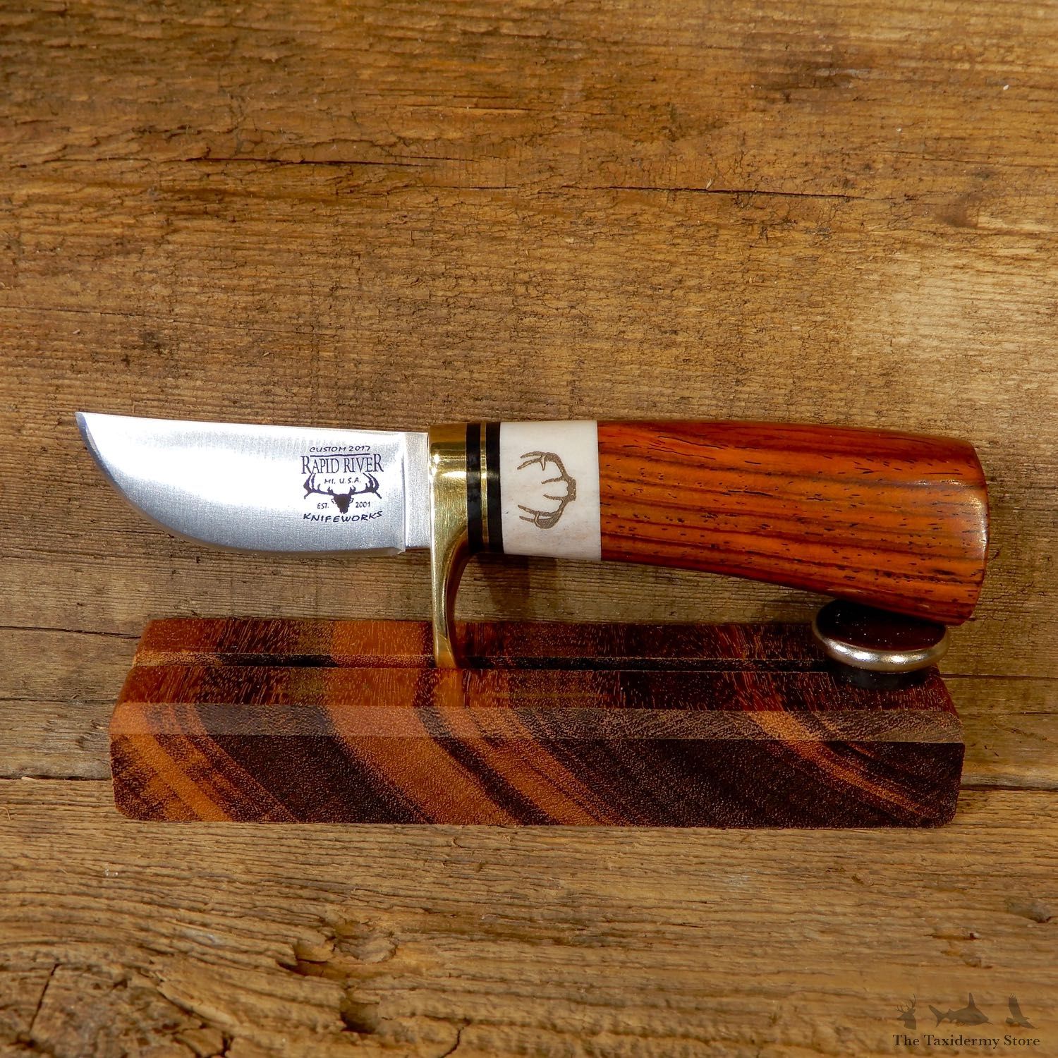 Cocobolo Chub Knife With For Sale #19213 @ The Taxidermy Store.