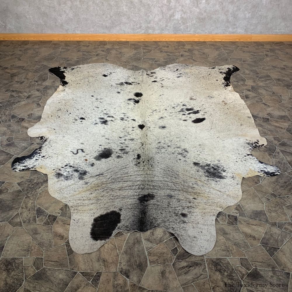 Black & White Cowhide Taxidermy Tanned Skin For Sale #22703 @ The Taxidermy Store