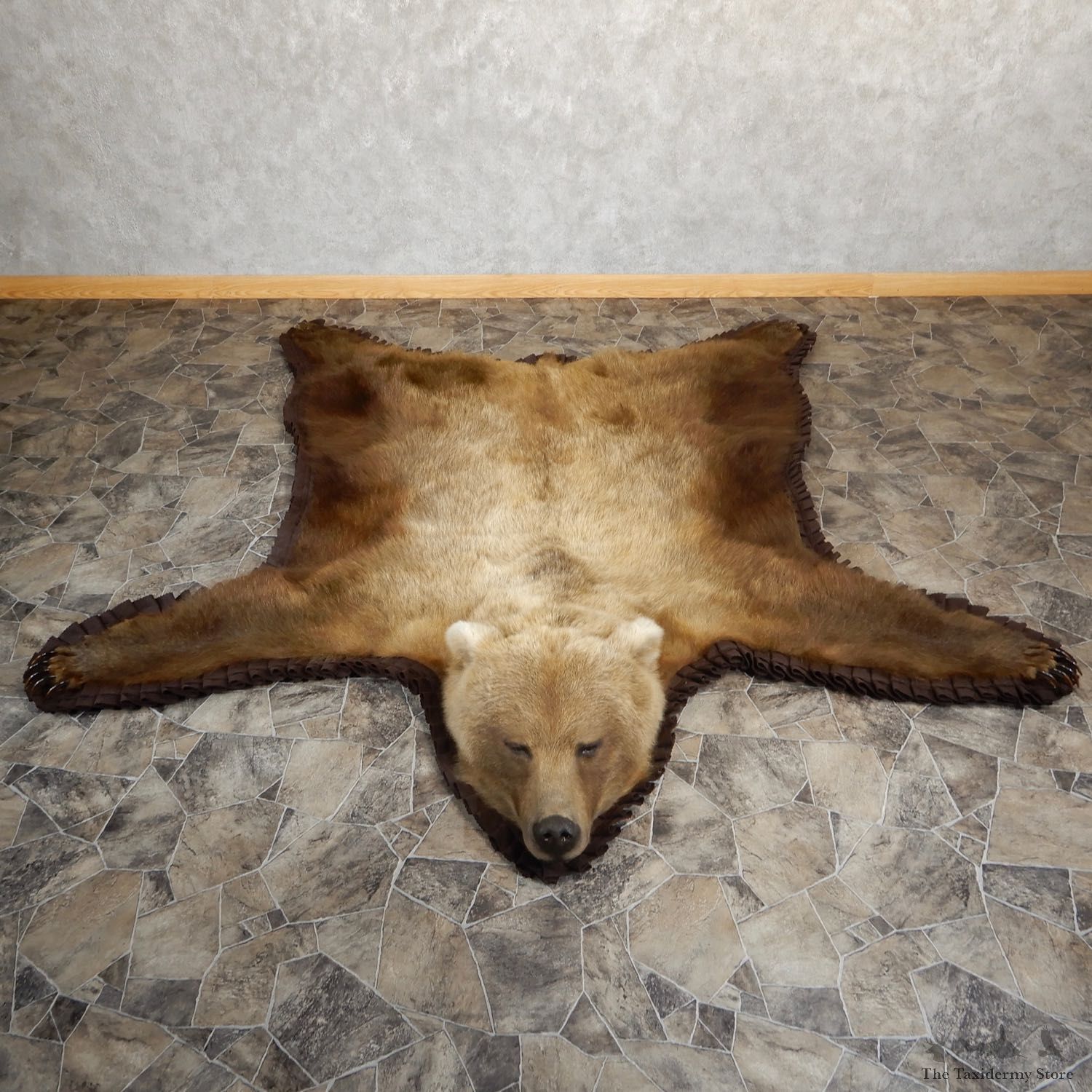 Grizzly Bear Taxidermy Rug Mount For Sale #19260 @ The Taxidermy Store