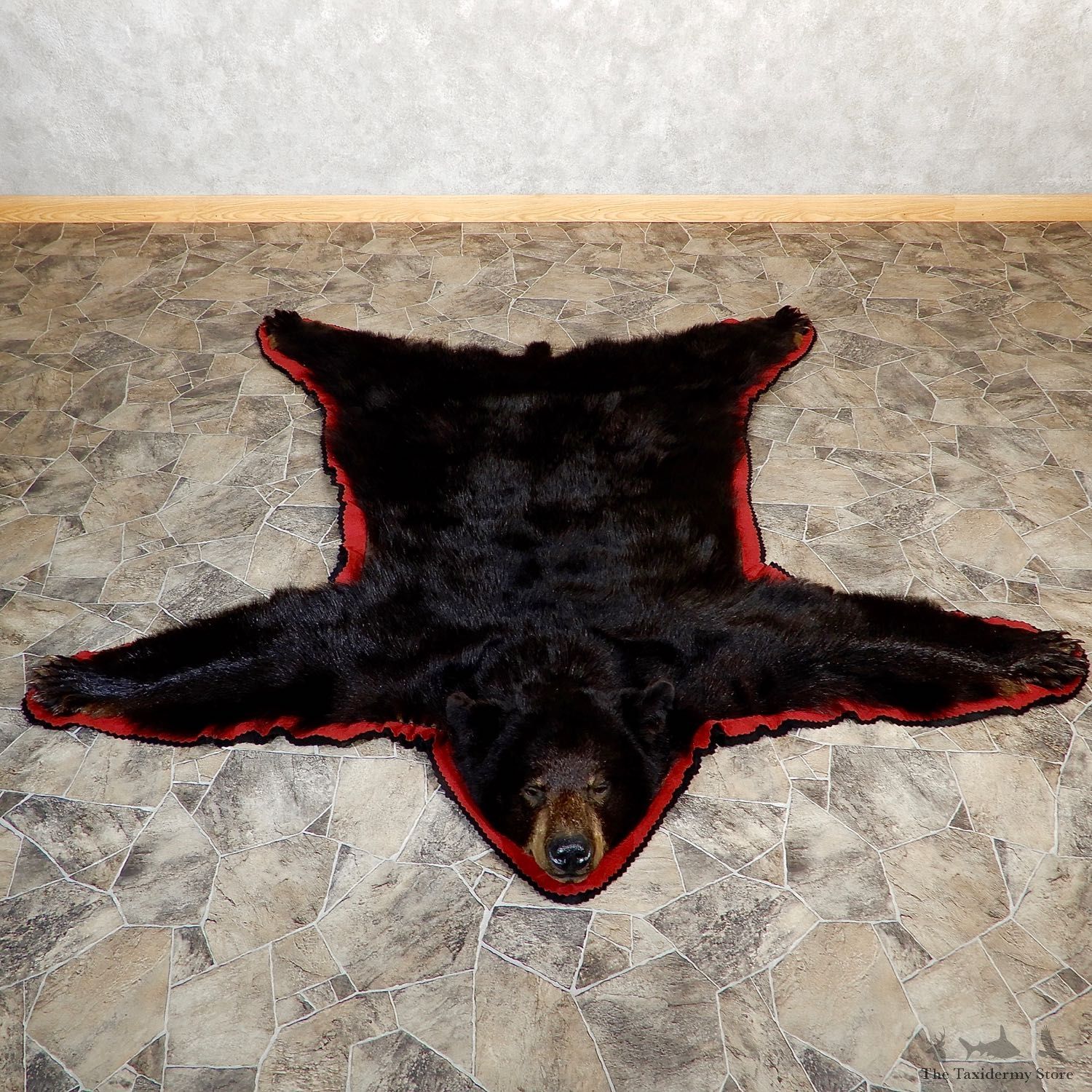 Black Bear Full-Size Rug For Sale #19315 @ The Taxidermy Store