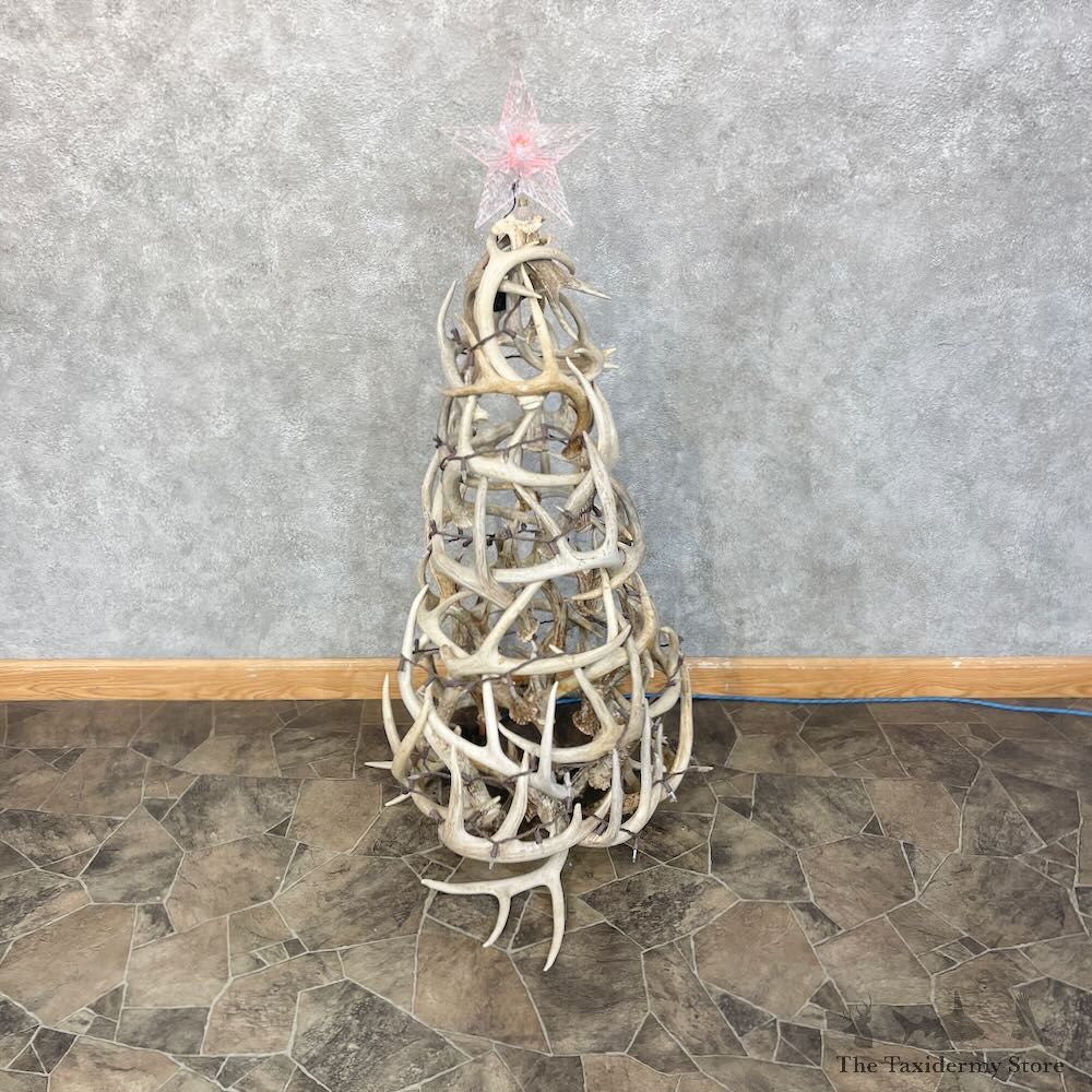 Novelty Whitetail Antler Christmas Tree For Sale #28490 @ The Taxidermy Store