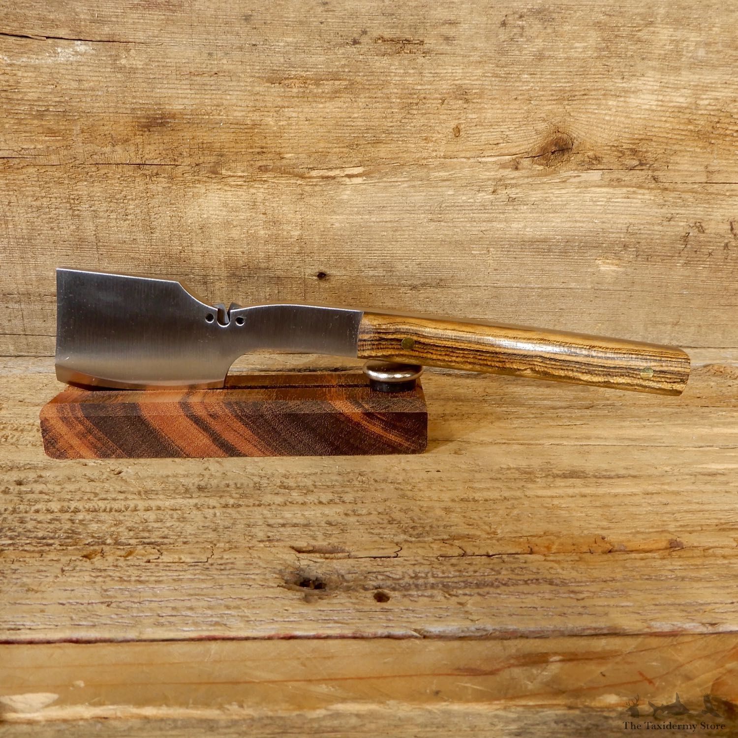 Custom REDI-AXE with Zebra Wood Handle For Sale #19217 @ The Taxidermy Store