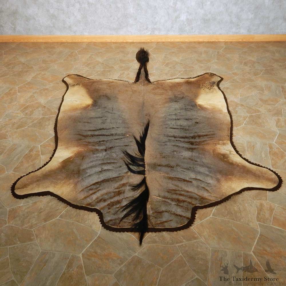 Blue Wildebeest Rug For Sale #14859 @ The Taxidermy Store