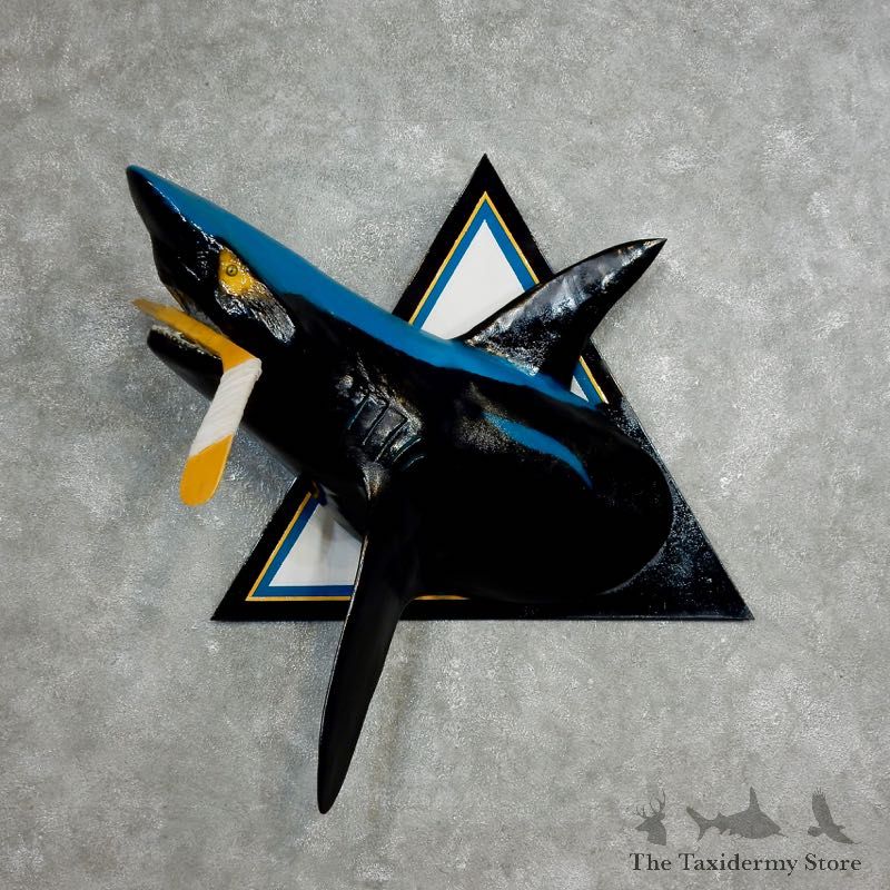 San Jose Hockey Shark 1/2-Life-Size Mount For Sale #17772 @ The Taxidermy Store