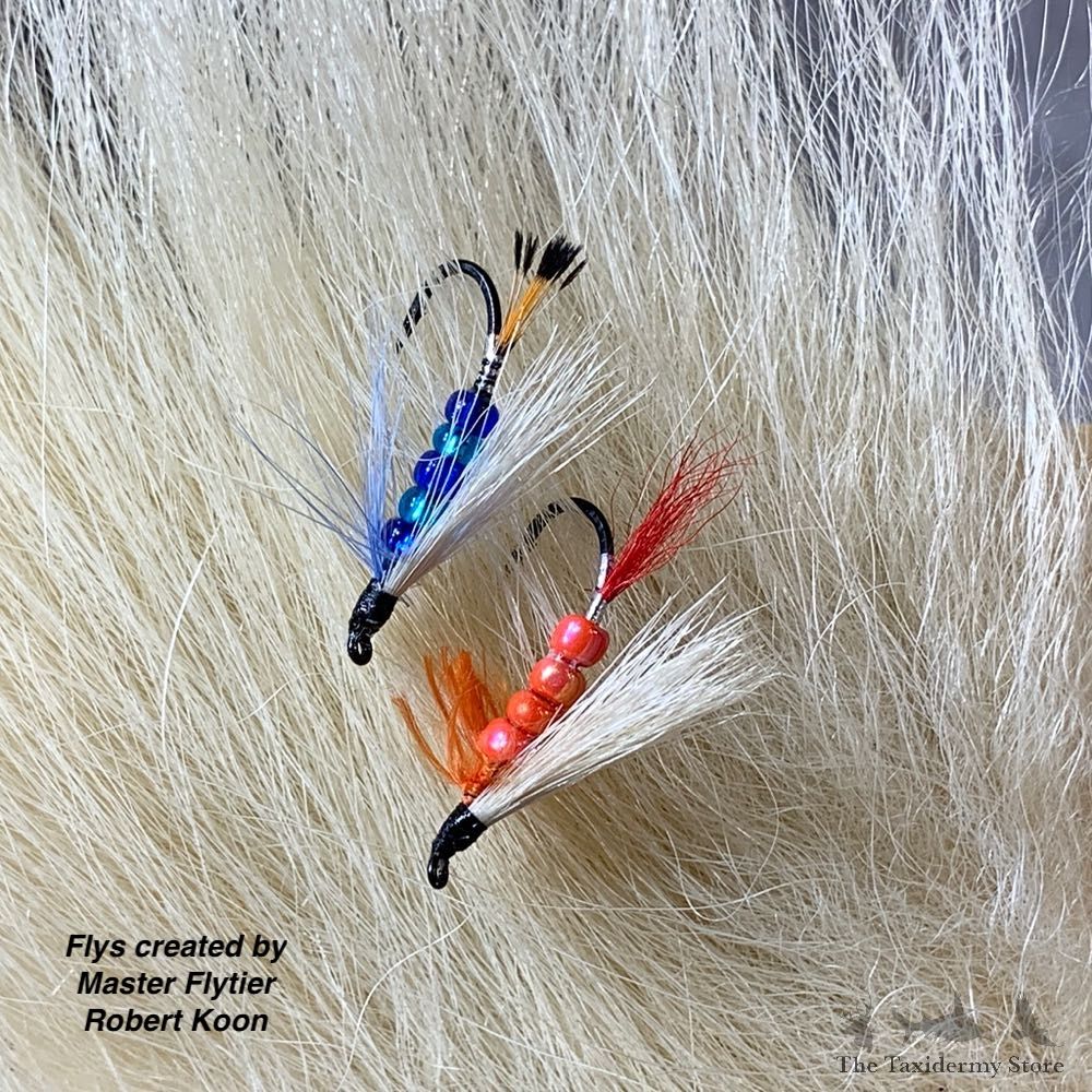 Polar Bear Fly Tie Hair Taxidermy For Sale #21224 @The Taxidermy Store