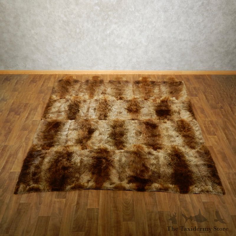 Beaver Skin Rug Hide Blanket For Sale #17509 @ The Taxidermy Store