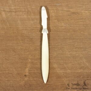 Authentic Native Carved Ivory Letter Opener #12098 For Sale @ The Taxidermy Store
