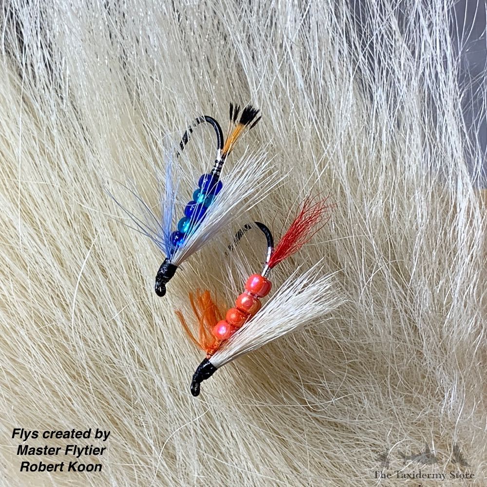 Polar Bear Fly Tie Hair Taxidermy For Sale #21227 @The Taxidermy Store