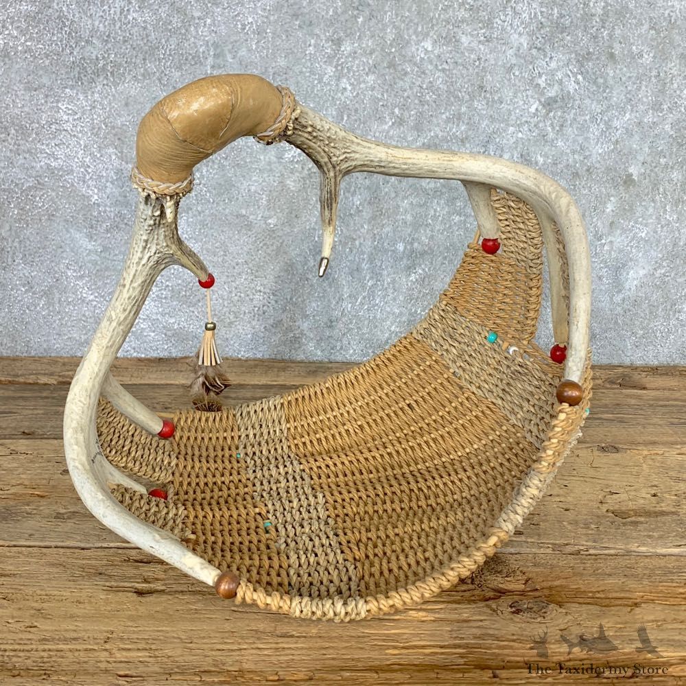Whitetail Deer Antler Basket For Sale #22689 @ The Taxidermy Store