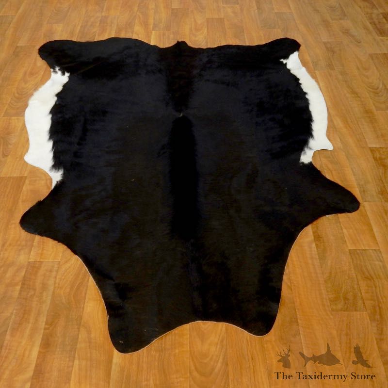 Black & White Cowhide Taxidermy Tanned Skin For Sale #17439 @ The Taxidermy Store